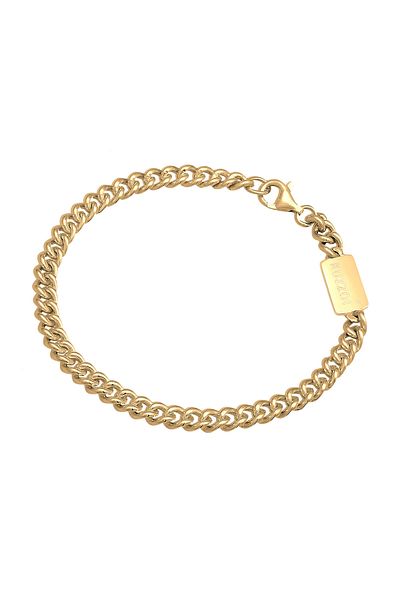 KUZZOI Armband Herren Panzer Basic in 925 Sterling Silber