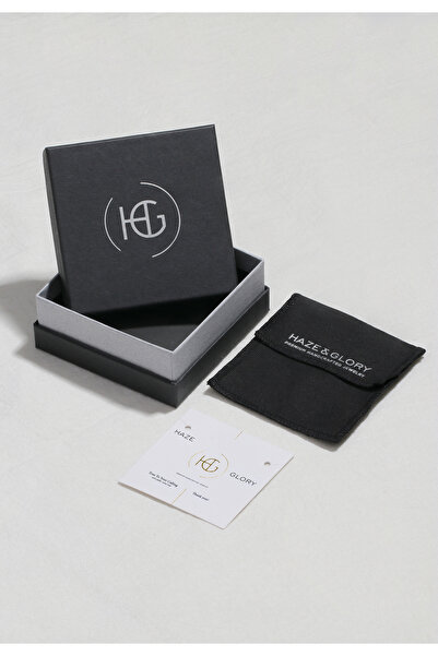 HAZE & GLORY Halskette HG HAZE & GLORY - Halskette mit Anhänger Herren in 925 Sterling Silber, Schmuck Herren, Silber