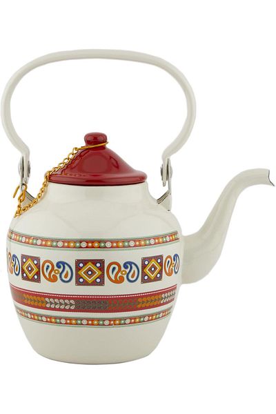 ALSAIF 600ml durable and elegant teapot from Saif, ideal for serving tea and other teas. Multi-colored.