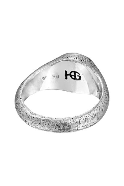 HAZE & GLORY Ring HG HAZE & GLORY - Ring Herren in 925 Sterling Silber, Schmuck Herren, Silberring oxidiert, Sai