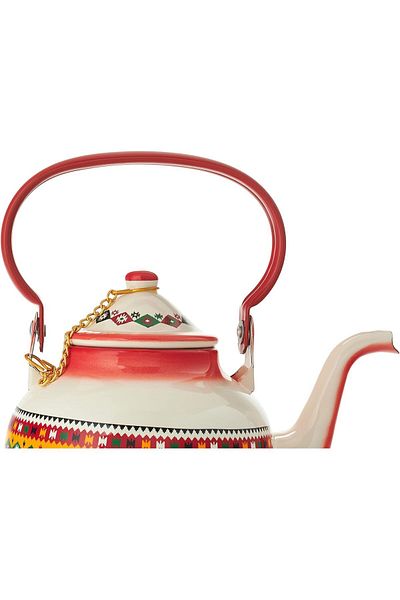 ALSAIF 1.6L Saif Teapot, durable and elegant, ideal for serving tea and other teas. Multi-colored.