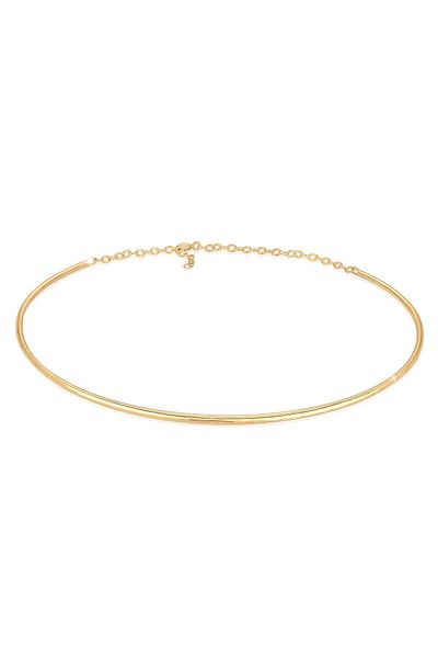 ELLI Necklace Halskette Choker Cuff Basic It-piece Blogger 925er Silber