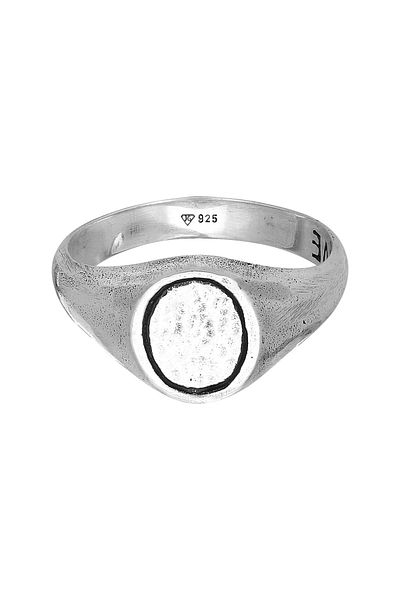 HAZE & GLORY Ring Hg - Ring Herren In 925 Sterling Silber, Schmuck Herren, Silber Ring Oxidiert, Die