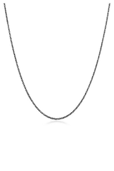 KUZZOI Halskette Herren Kordelkette Basic Gedreht Fein Trend Aus 925 Sterling Silber