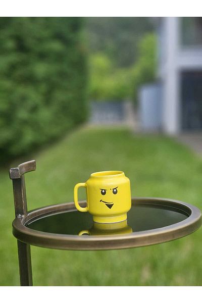 MeGgDecor 1 Ceramic Mug with Emoji Face (200 ml)