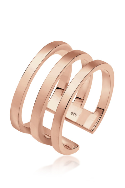 ELLI Ring gewickelt Stil 925 Sterling Silber