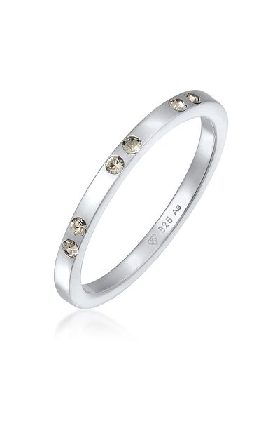 ELLI Ring Kristalle 925 Sterling Silber