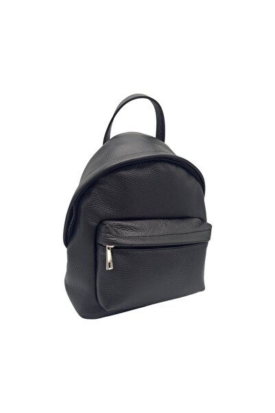 EVoStyle Rucsac Damă EVoStyle S710, Piele Naturală Italia, Culoare Negru