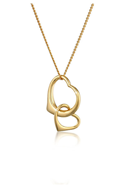 ELLI Necklace Herz Verbundenheit 585 Gelbgold