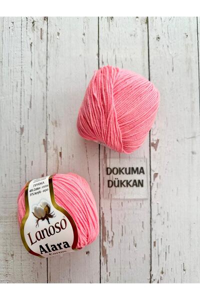 Lanoso Alara Cotton 50 Gr. Amigurumi Punch Örgü İpi Renk Kodu:931