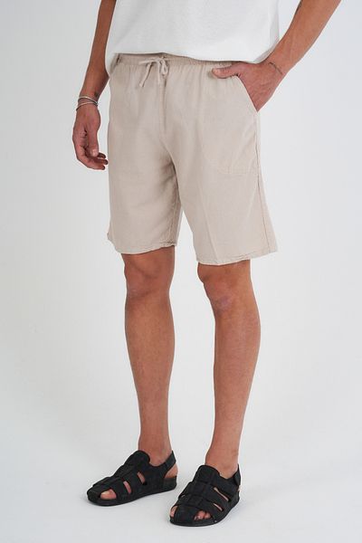 Redline Ανδρικό βαμβακερό σορτς Defy Linen Look