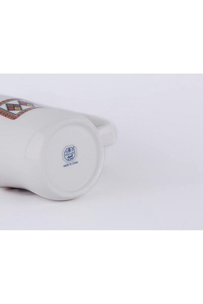 ALSAIF Al Saif Porcelain Cup, Markaz Design No. 1, Multiple Colors