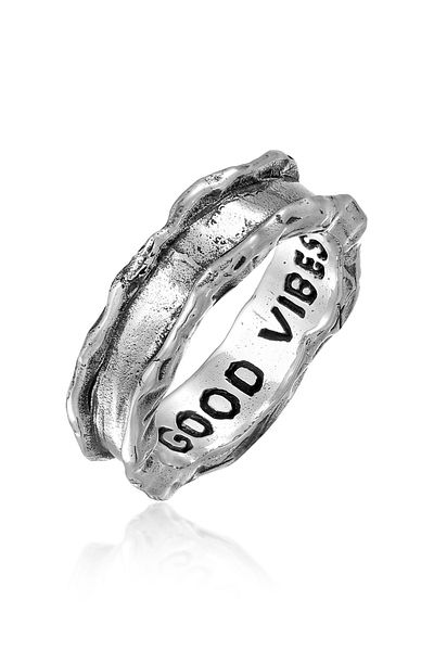 HAZE & GLORY Ring Hg - Ring Herren Aus 925 Sterling Silber, Schmuck Herren, Silberring Oxidiert, Coo