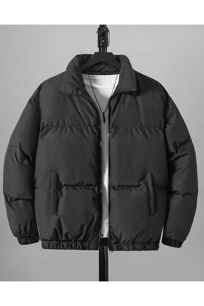 FASHION New Season Μαύρο Παλτό Αδιάβροχο και Αντιανεμικό