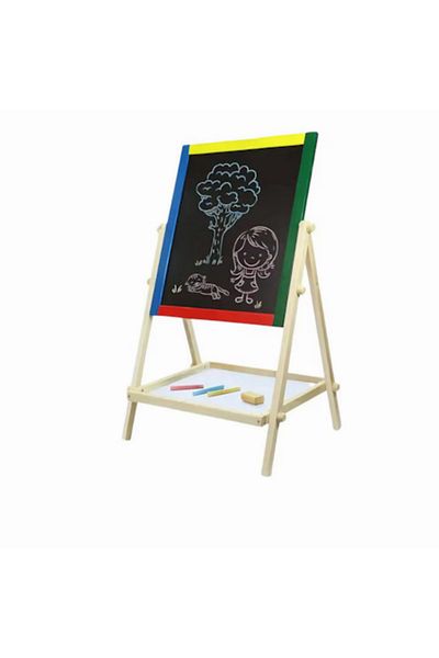 varioshop 2-in-1 Rotary Magnetic and Chalk Board for Kids, VarioShop®