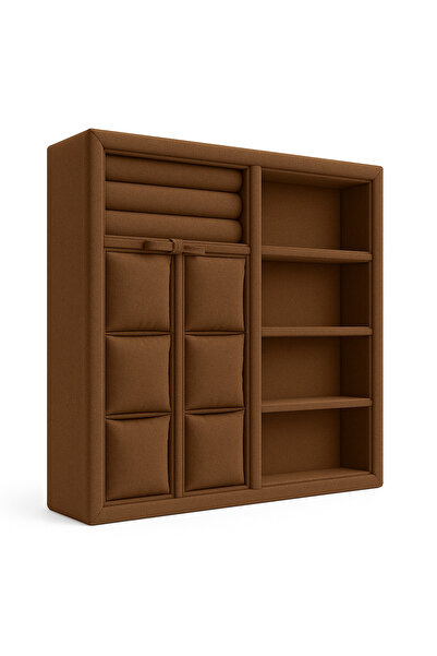 SNS TAKI STANTLARI koyu kahve çekmece içi saat.bikeklik,küpelik kolye ,gözlük duzenleyicisi