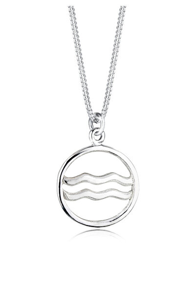 ELLI Necklace Sternzeichen Wassermann Astro 925 Sterling Silber