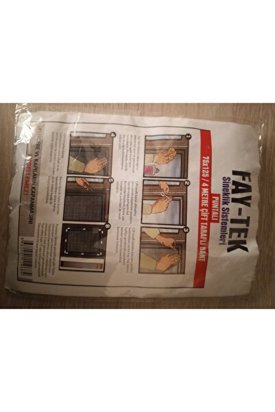 faytek Fay-tek sineklik sistemleri puntalı - 75*125 4 mt