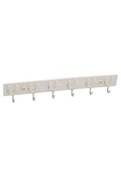 Generic Self-adhesive wall hanger with 6 hooks