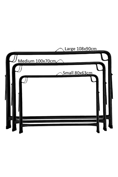 BabyCara Handol Baby Swing Sleeping Folding Cradle With Handlebar And 3 Sizes, Jizani Style, Random Fabric