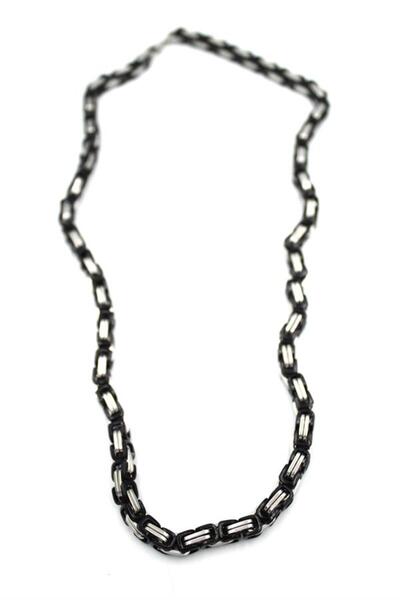 OEM قلادة سلسلة الملك - فضية