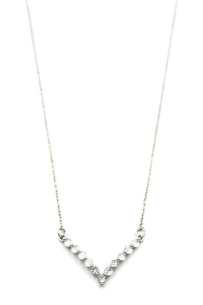 MR RZN STORE Stone necklace - silver
