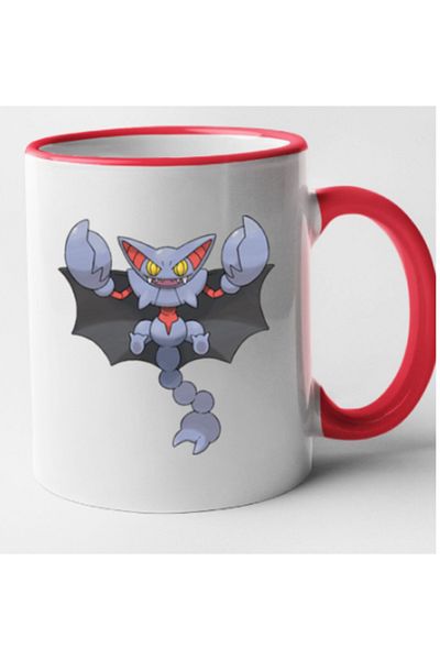 OEM Tyranitar personalized red handle mug, INOVATIX®. 330 ml