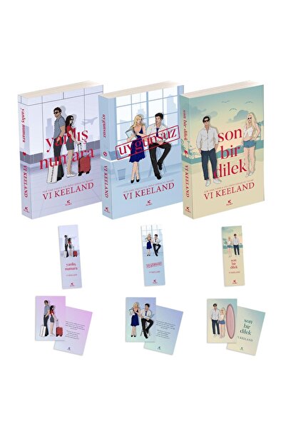 Pukka yayınları YANLIŞ NUMARA-UYGUNSUZ-SON BİR DİLEK ÜÇLÜ SET--VI KEEALAND