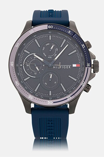 Tommy Hilfiger Men Th1791721 Chonograph Watch, Navy Blue