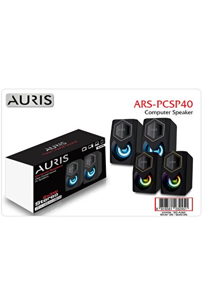 Auris PCSP40 RGB Gaming Oyuncu Bilgisayar Hoparlörü