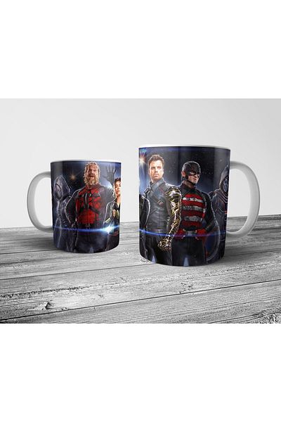 Pixxa Thunderbolts - New Avengers Mug Cup Model 1