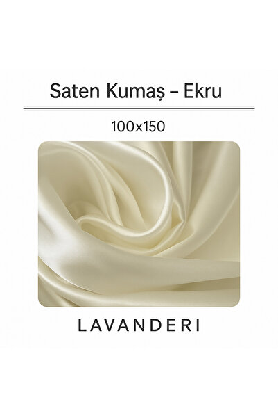 Lavanderi Satin Fabric 150X100 100Gr 150 cm Wide