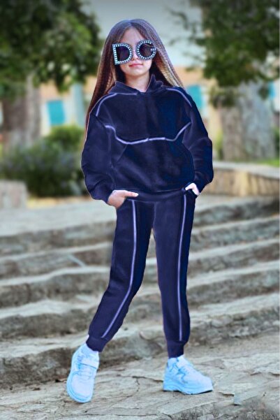 minikiss Сезонний комплект для дівчаток з капюшоном і кишенями