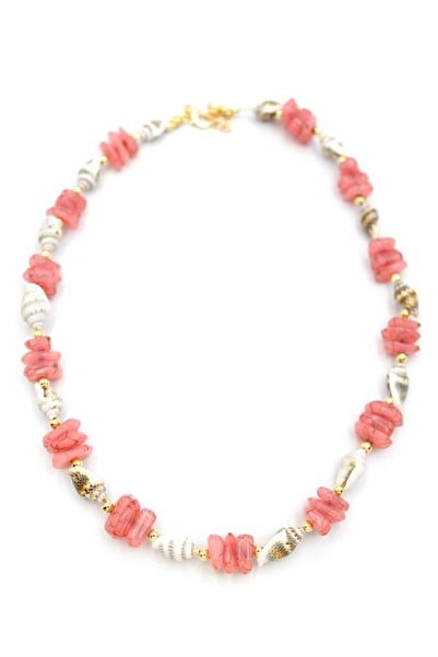 OEM قلادة صدف - زهرة الرمان