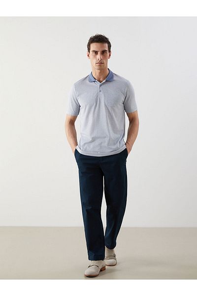 LC Waikiki Ανδρικό T-Shirt Polo Neck Pique