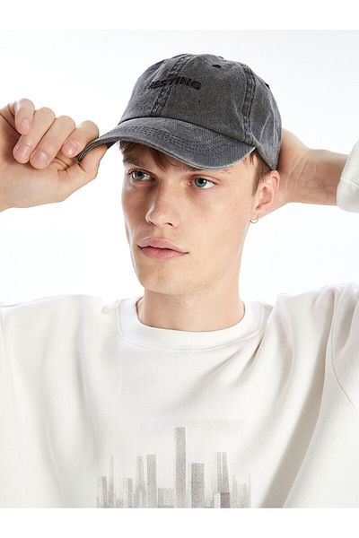 LC Waikiki Text Embroidered Men's Cap Hat