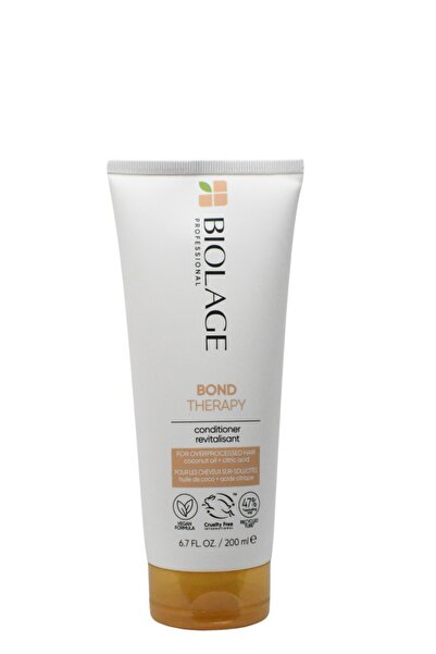 Biolage Μαλακτική κρέμα μαλλιών Bond Therapy με λάδι καρύδας και κιτρικό οξύ για ταλαιπωρημένα και υπερβολικά αφυδατωμένα μαλλιά