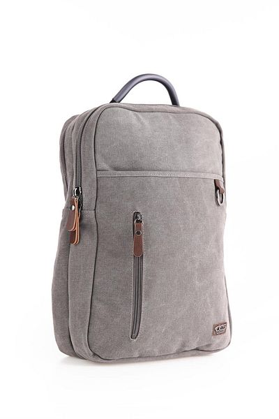 ÇÇS Canvas Backpack with Laptop Compartment