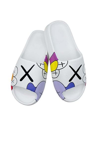 TECOS Women's beach or pool slippers, Tecos®, size 40-41, white, 25.5 centimeters, very light