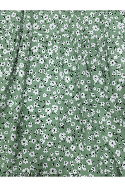 Nefs Fustă din viscoză florala colorata