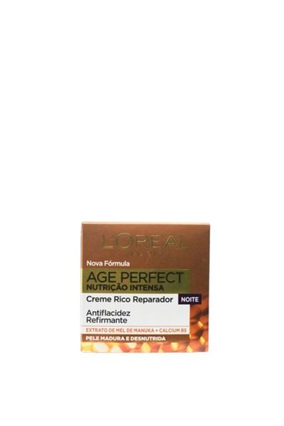 L'oreal Cremă de noapte antirid, Age Perfect, L'Oréal Paris, ten uscat, 50 ml