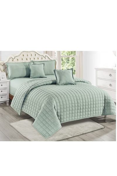 Moon 4-piece plain single duvet cover set
