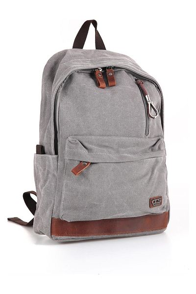 ÇÇS Canvas Backpack with Laptop Compartment