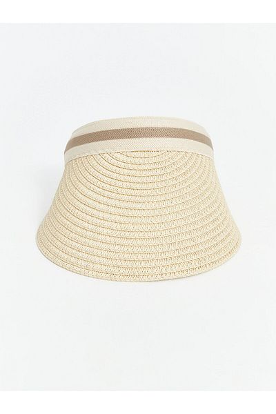 LC Waikiki Women's Straw Visor Hat