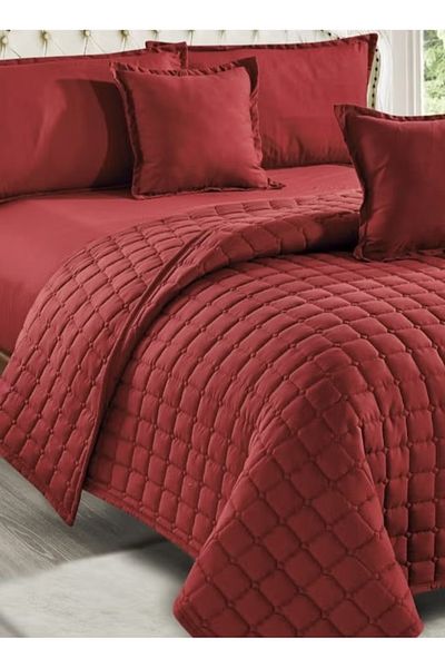 Moon 4-piece plain single duvet cover set