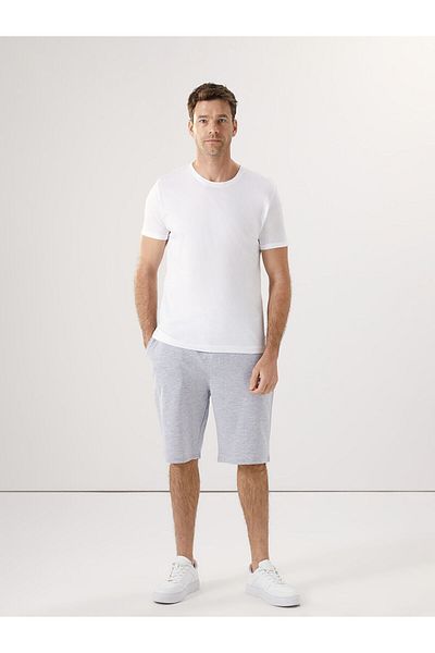 LC Waikiki Ανδρικό T-Shirt από βαμβακερό χτενισμένο λαιμό