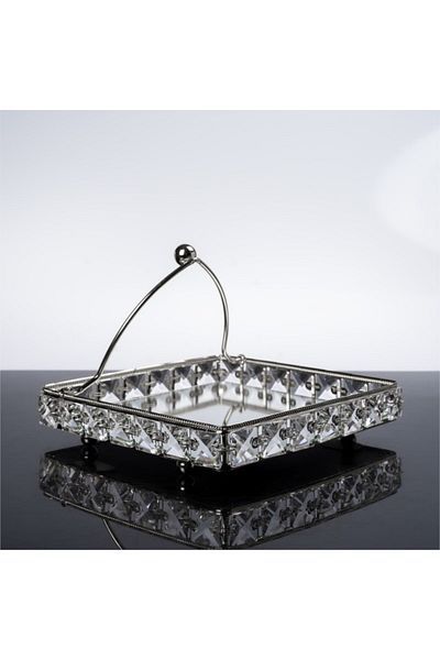 Hinora Crystal Square Non-Square Napkin Holder 21X21Cm