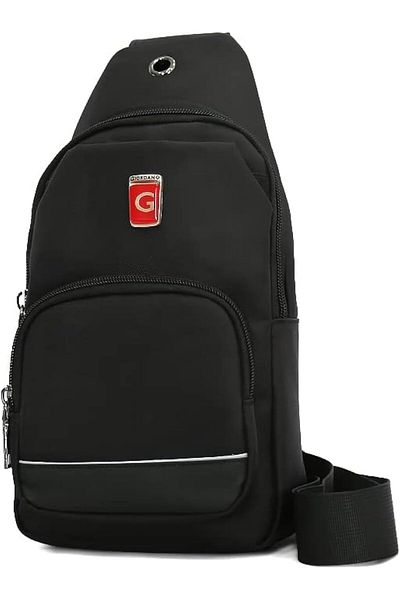 Giordano Shoulder Bags, Black, 12×7.9×3.95
