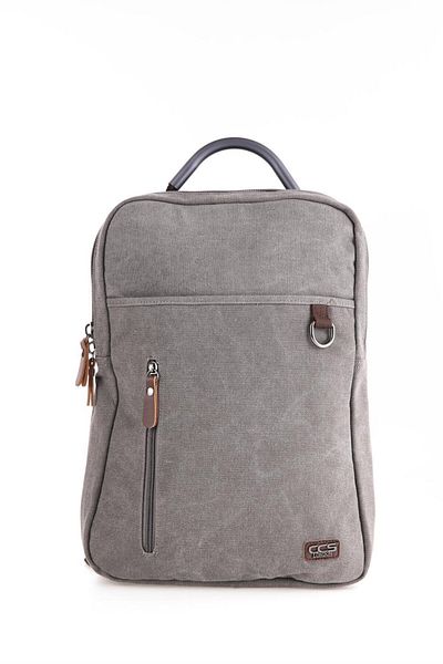 ÇÇS Canvas Backpack with Laptop Compartment