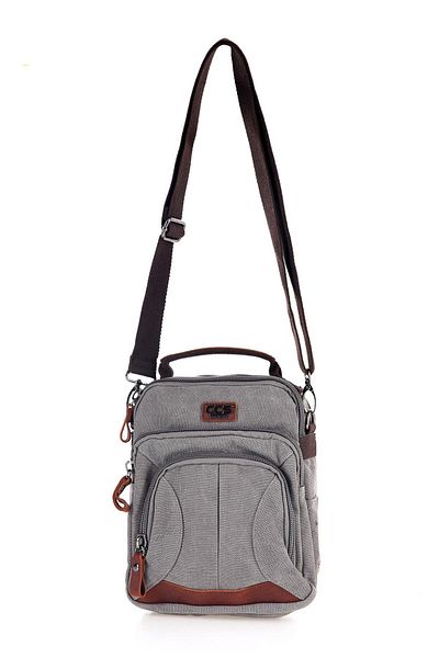 ÇÇS Canvas Shoulder Strap Handbag
